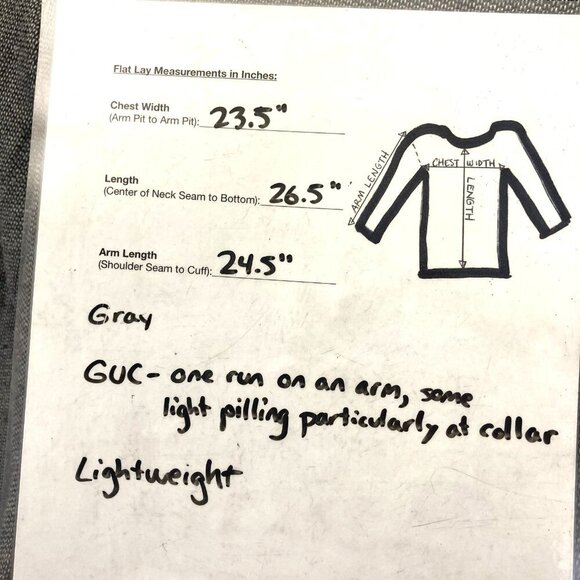 Marine Layer Lightweight Sweater Mens Medium Gray Shawl Collar Button Pullover‎ - Picture 4 of 14